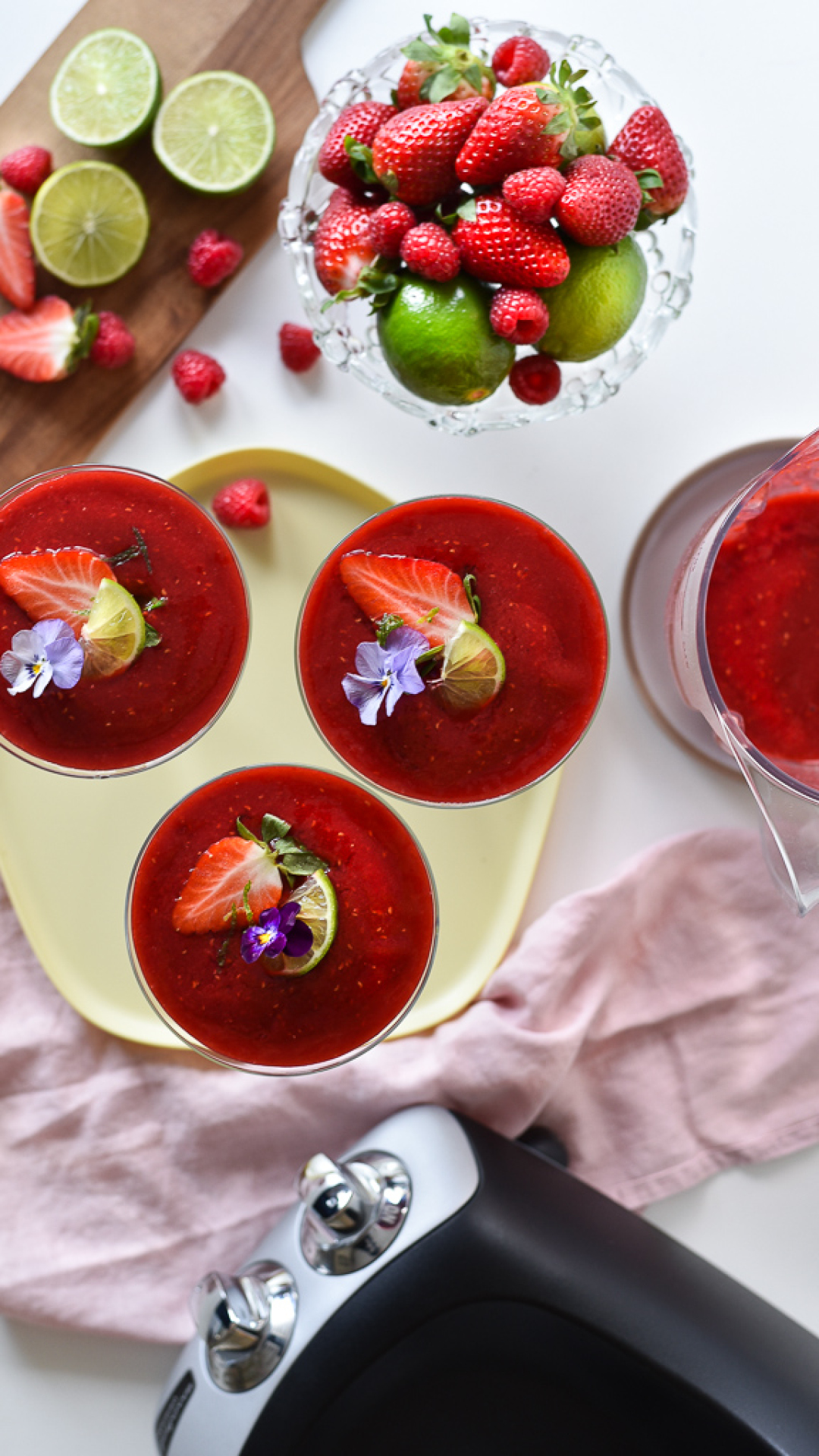 Daiquiri s pomocí mixéru Ankarsrum Daiquiri s pomocí mixéru Ankarsrum