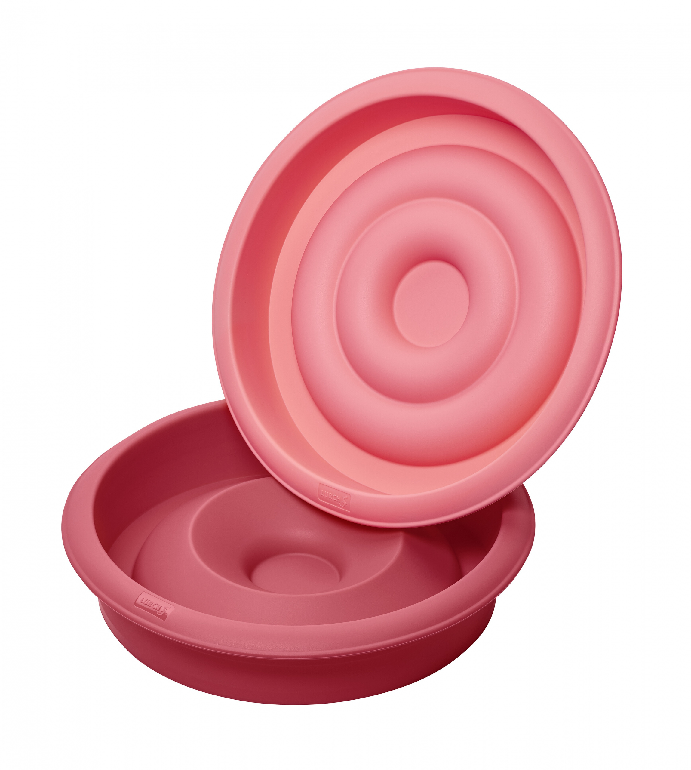 Lurch - Flexiform - silikonová forma na dort o 18cm - růžová tiramisu