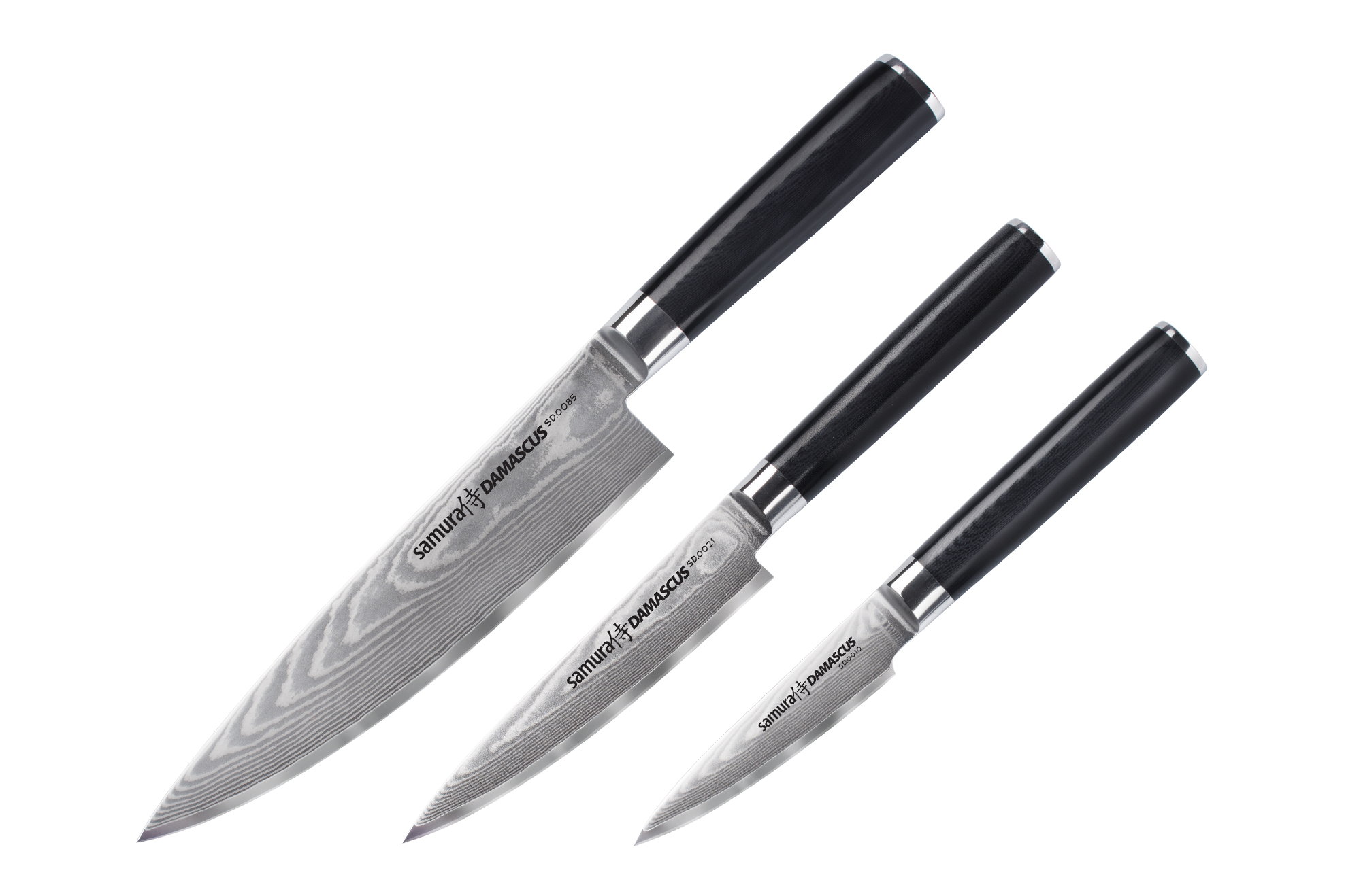 Sada tří nožů Samura
