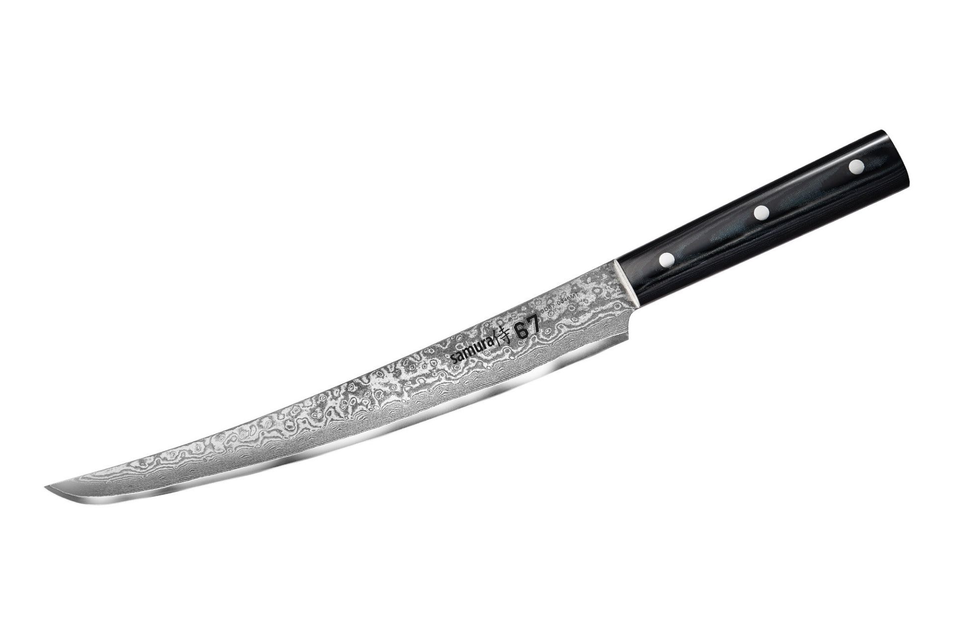 Samura DAMASCUS 67 SD67-0046MT Nářezový nůž TANTO 23 cm