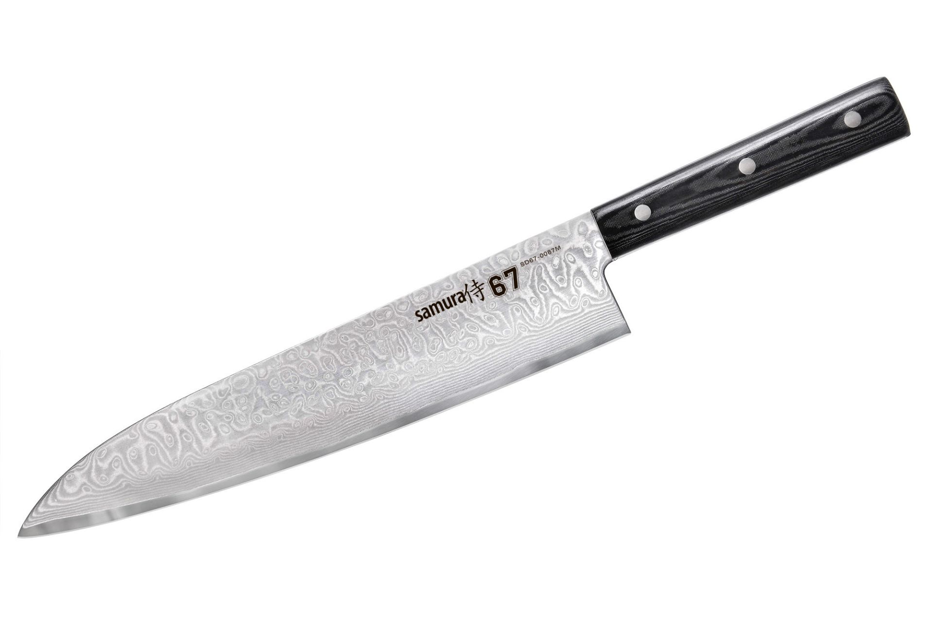 Samura DAMASCUS 67 SD67-0087M Šéfkuchařský nůž GRAND 24,5 cm