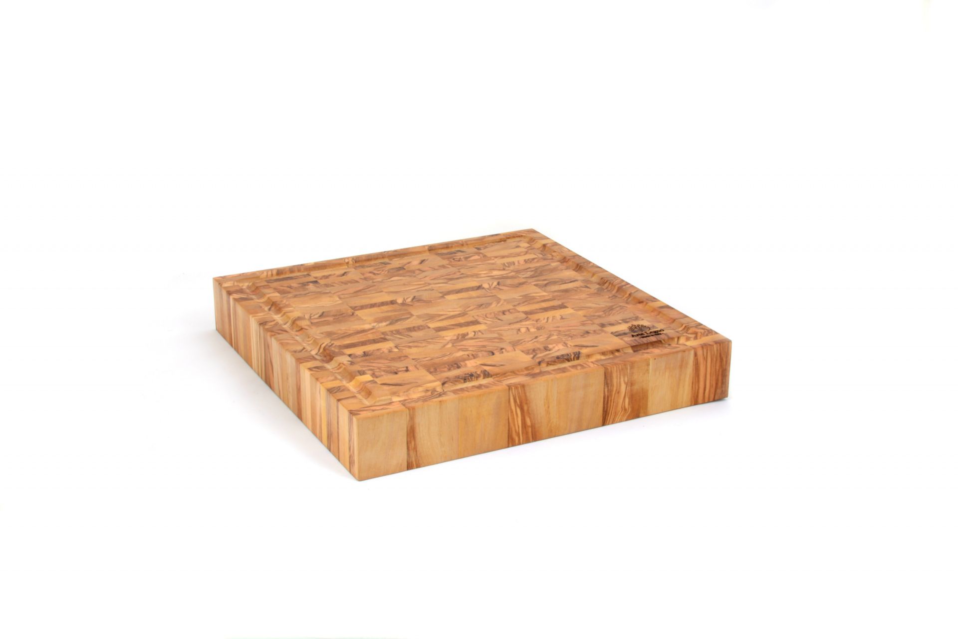 Arte Legno - krájecí deska s drážkou 30x30x4,5 cm