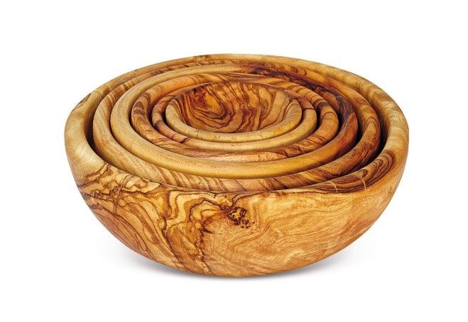 Arte Legno - masivní misky sada 6 ks