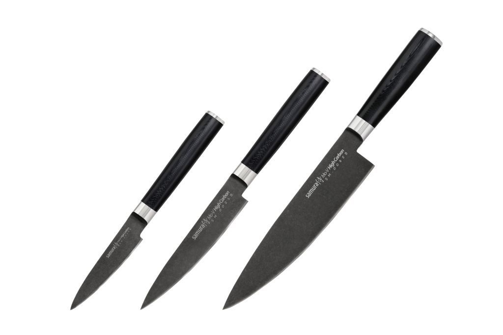 Samura MO-V Stonewash Základní sada pro šéfkuchaře