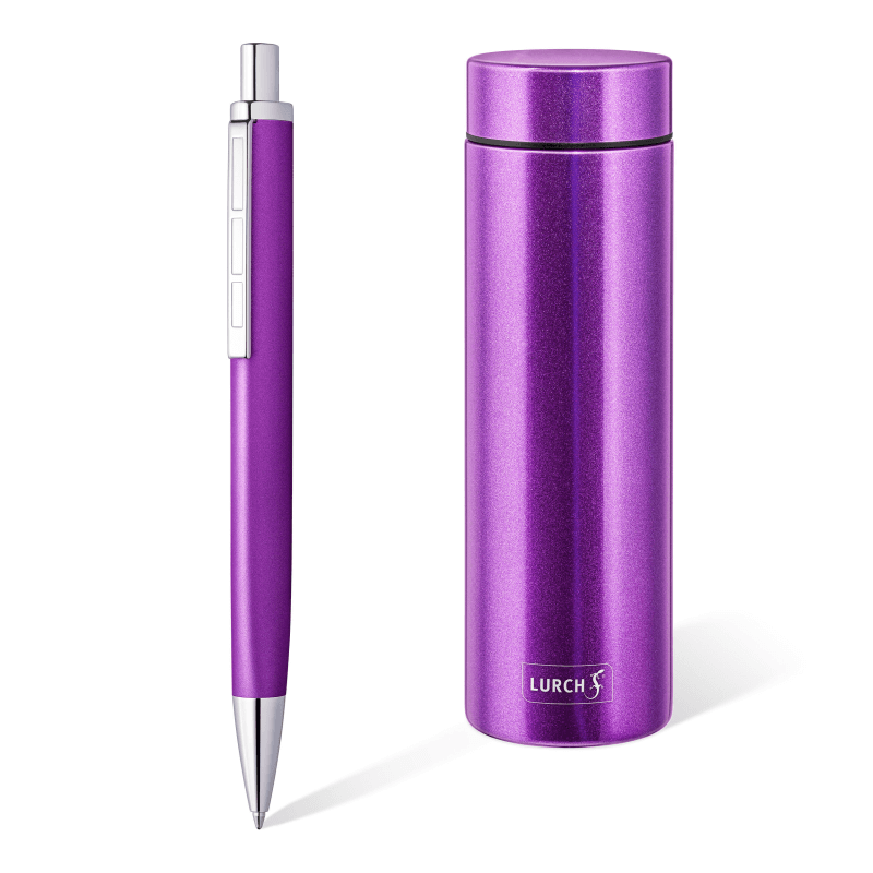 Lurch Termo láhev 0,3l + Staedtler propiska lila limitovaná edice