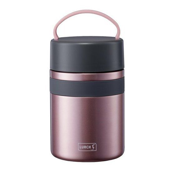 Lurch Nerezová termoska 800 ml rosegold