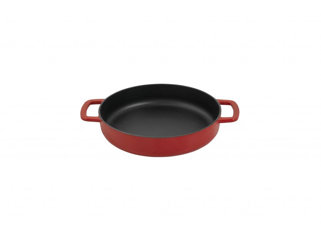 Combekk - Litina- pánev 24 cm červená/red 192124RD