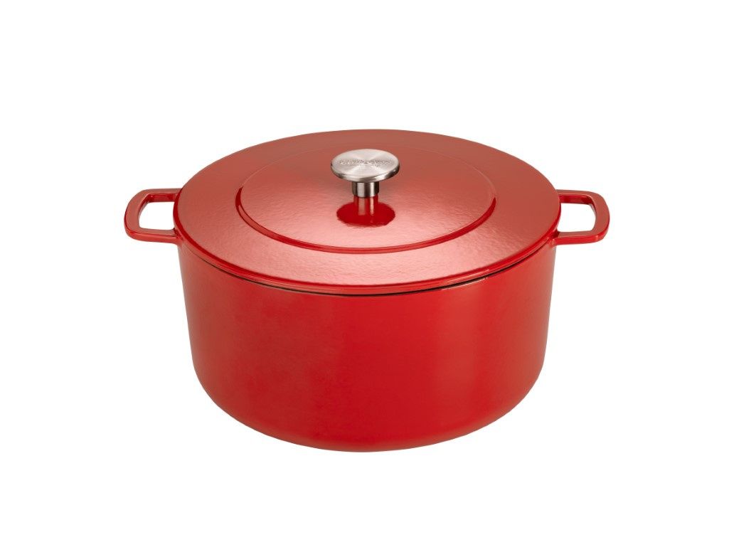 Combekk - Litina - holandská trouba 32 cm červená/red (190132RD)