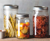 Vynikající zelenina v láku, čalamáda z fermentoru Kuvings Nakládaná čerstvá zelenina, kvašené ovoce z fermentoru